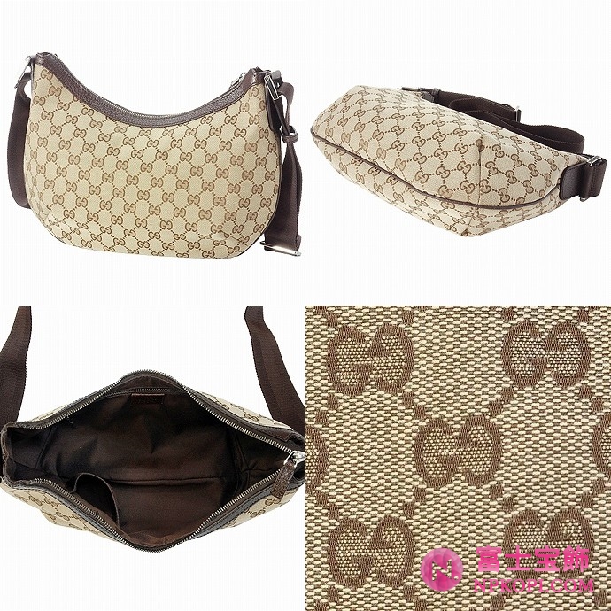 GUCCI/グッチ 2012年春夏 定番キャンバスGG柄ショルダーバッグ 181092 FTASR 8588 